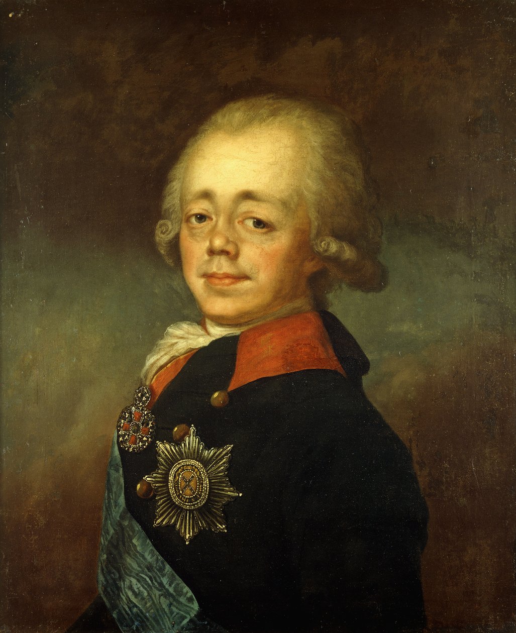 Portræt af storhertug Paul Petrovich af Vladimir Lukich Borovikovsky