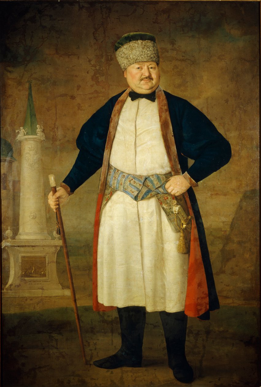 Portræt af Pavel Yakovlevich Rudenko, 1778 af Vladimir Lukich Borovikovsky