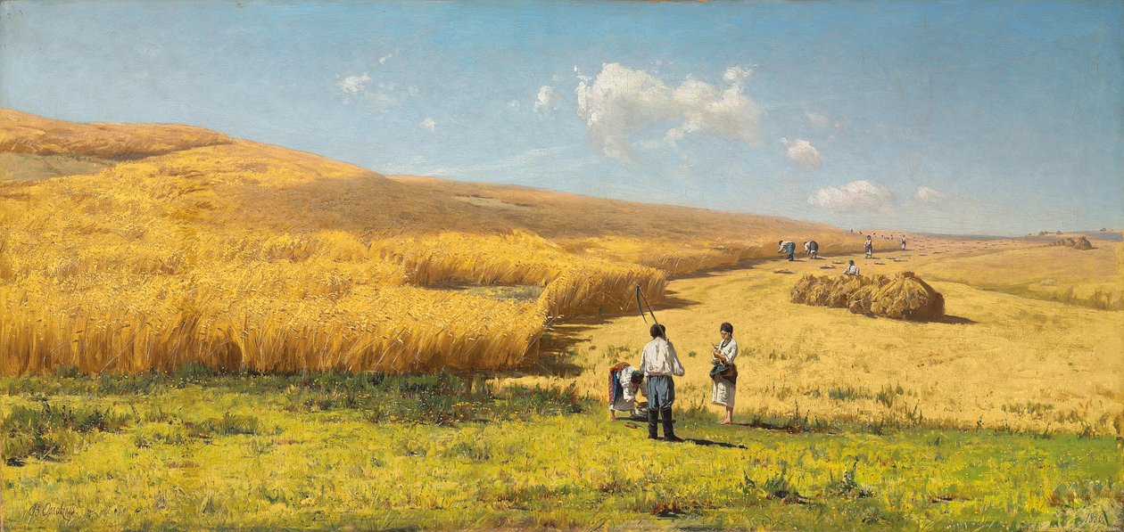 Høst i Ukraine, 1880 af Vladimir Orlovsky