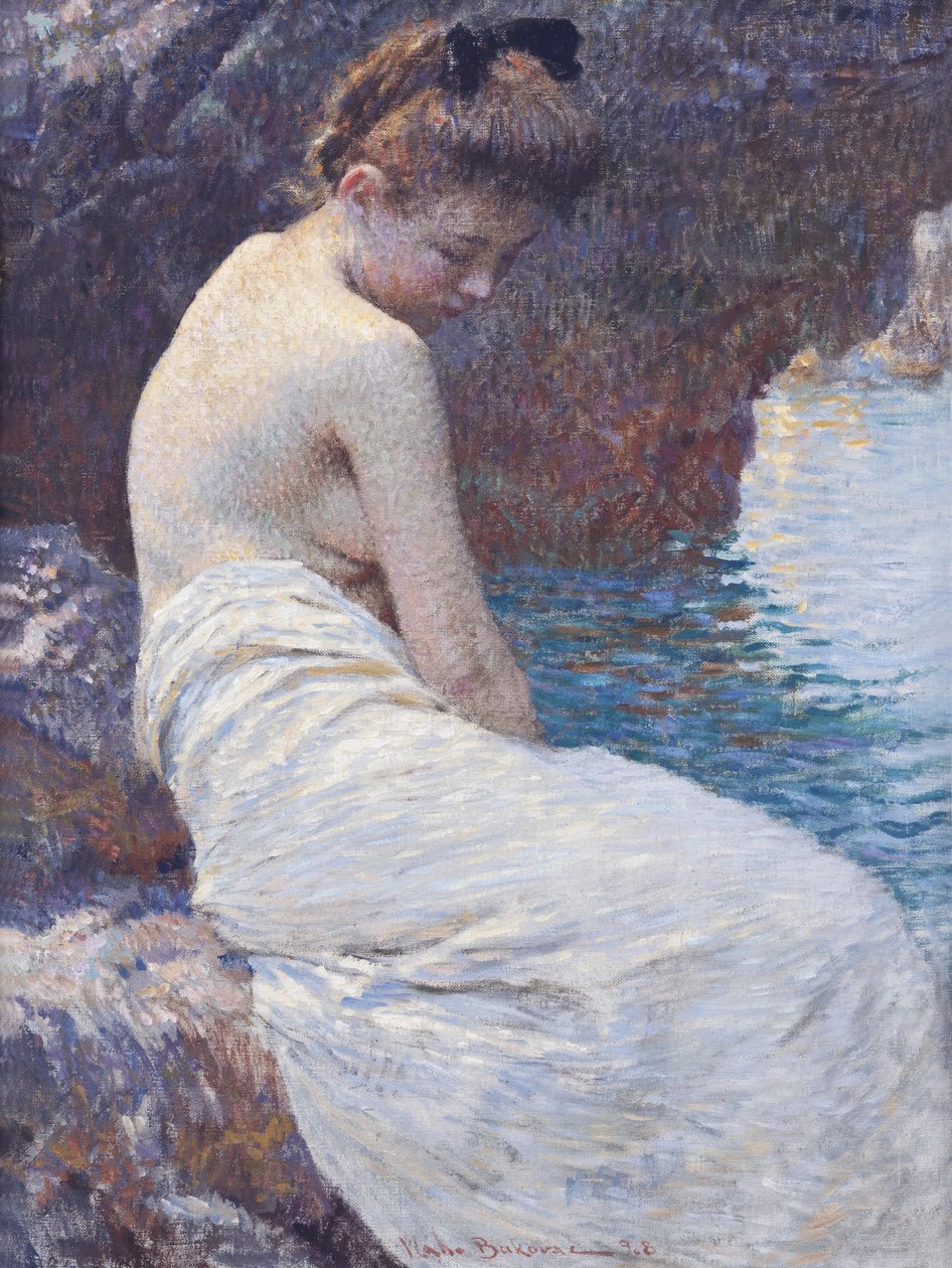 Ved havet af Vlaho Bukovac