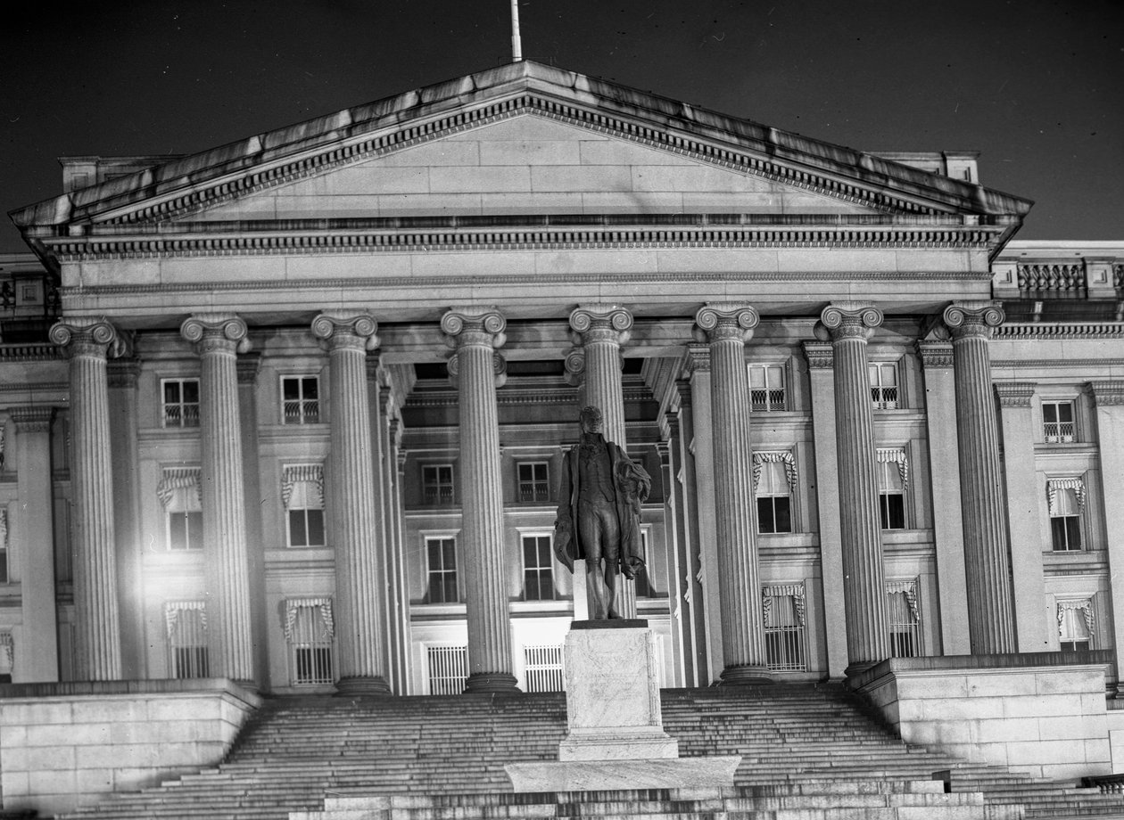 Finansministeriet, Washington om natten af Volkmar Wentzel