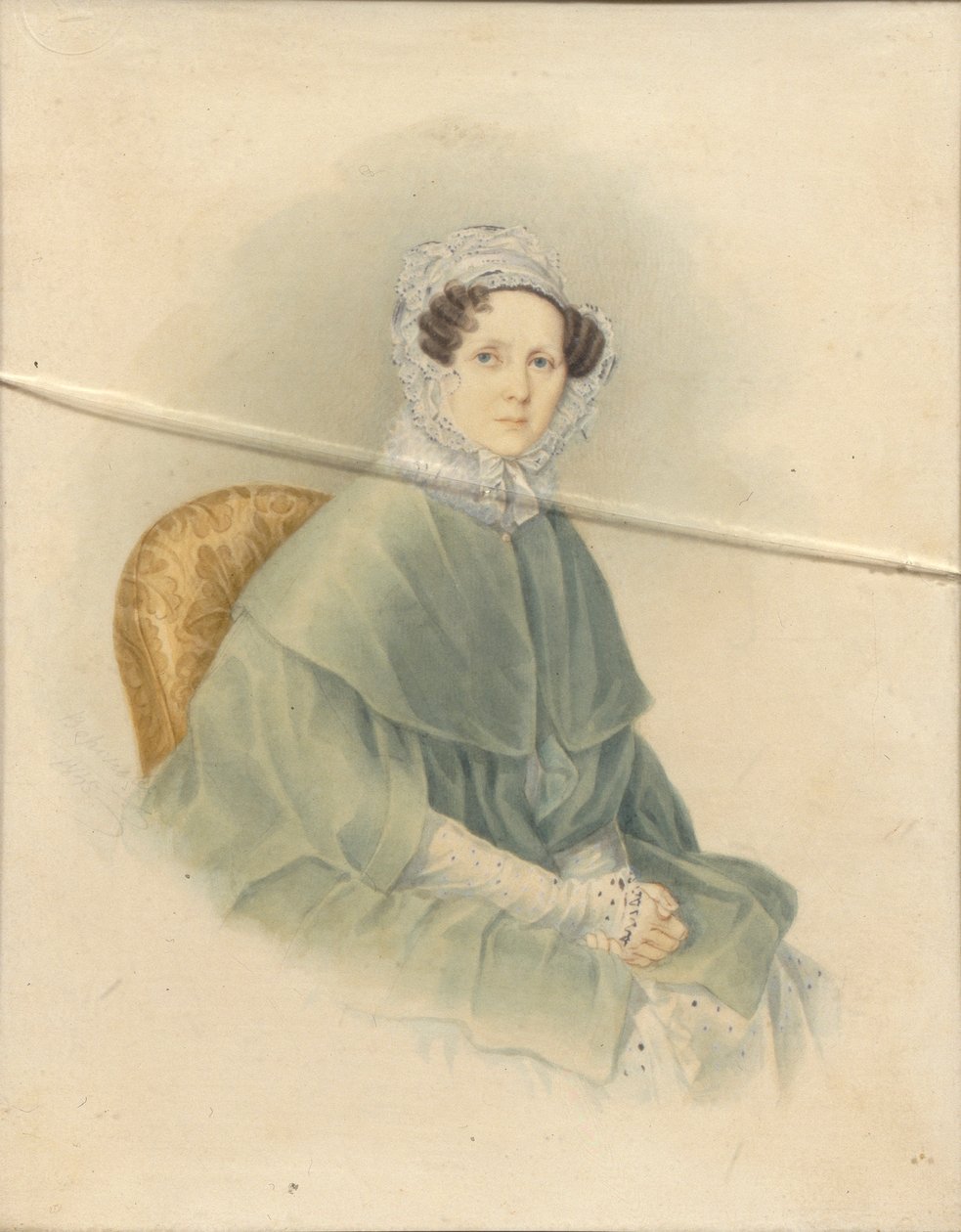 Portræt af grevinde Natalia Pavlovna Stroganova, 1845 af Voronov