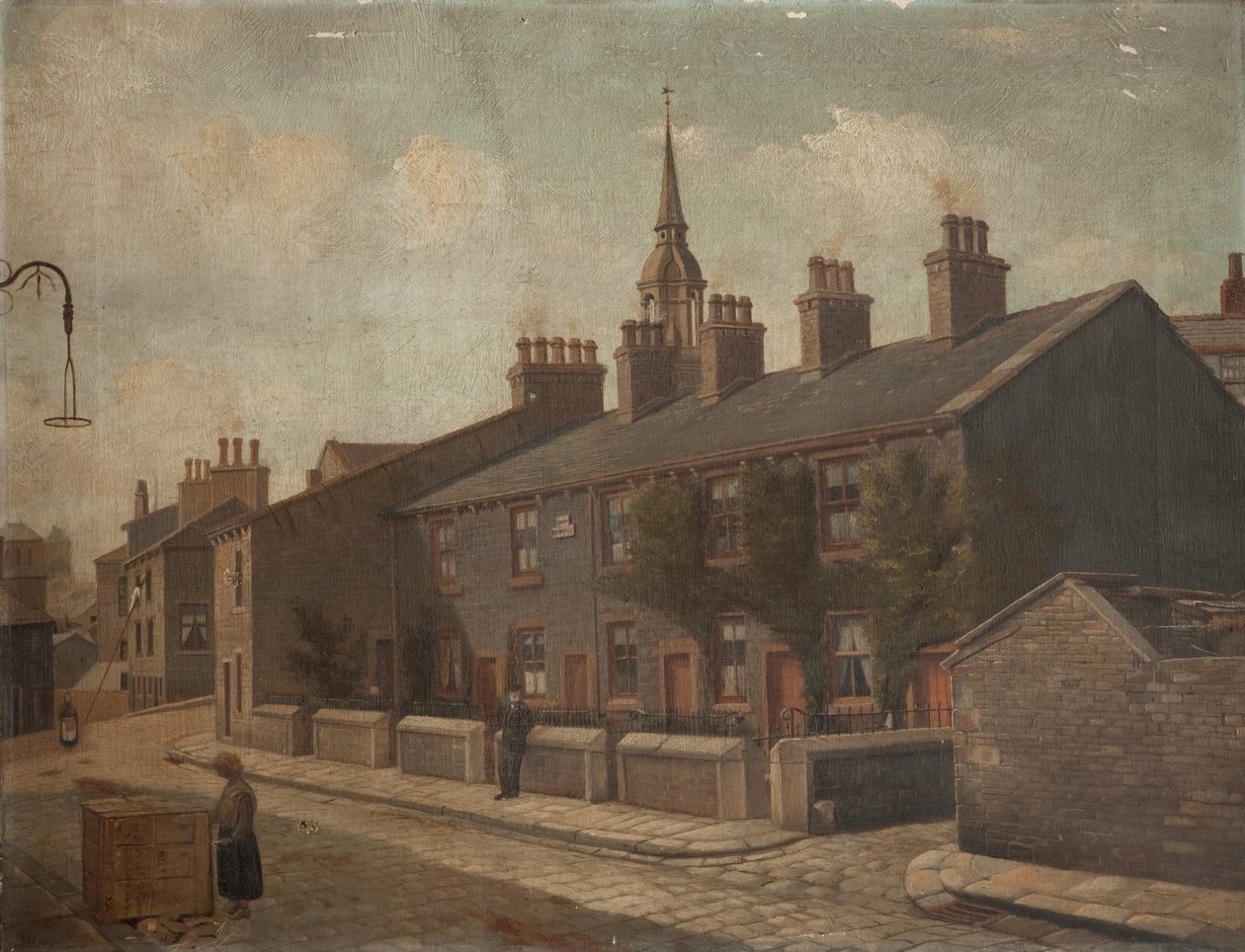 Black Abbey Street, 1893 af W. Rawsle