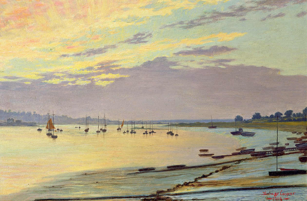 Lavvande, 1919 af W. Savage Cooper