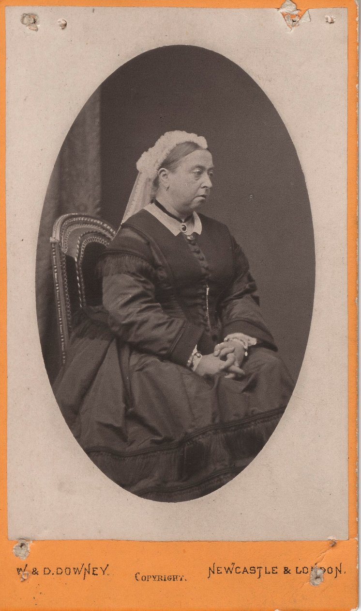Dronning Victoria, ca. 1875 af William and Daniel Downey