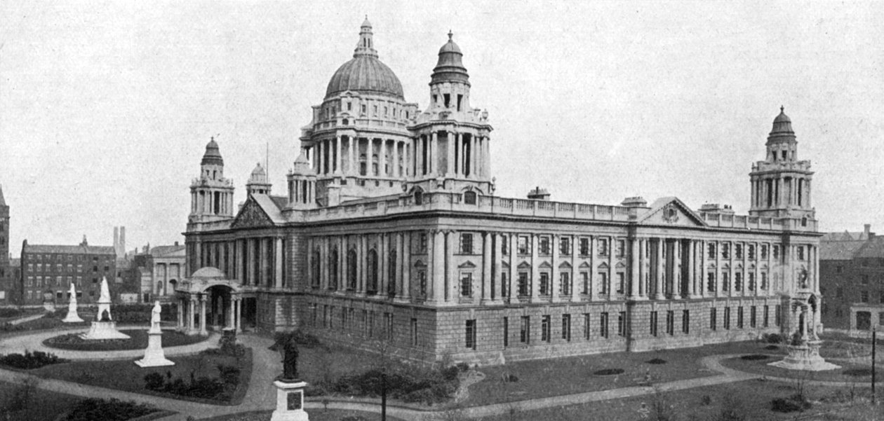 Rådhuset, Belfast, 1924-1926 af WA Green