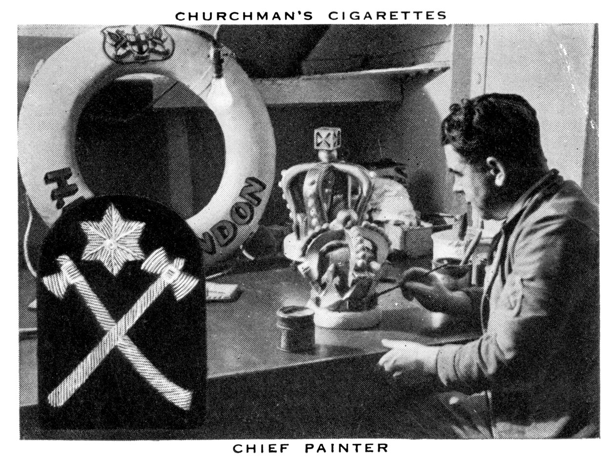 Overmaler, 1937. af WA and AC Churchman