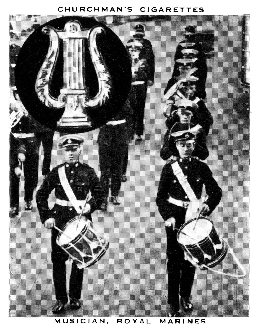 Musiker, Royal Marines, 1937. af WA and AC Churchman