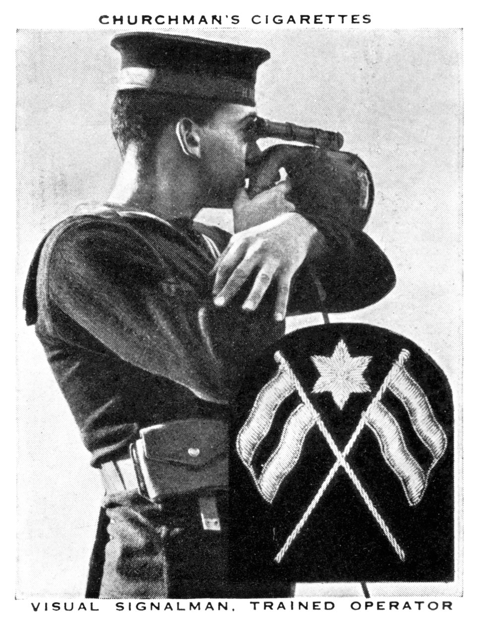 Visual Signalman, uddannet operatør, 1937. af WA and AC Churchman
