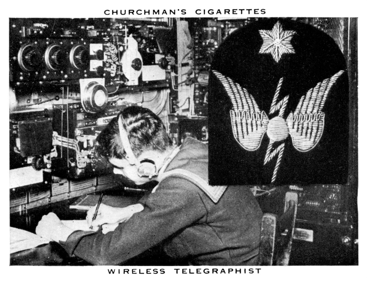 Trådløs telegrafist, 1937. af WA and AC Churchman