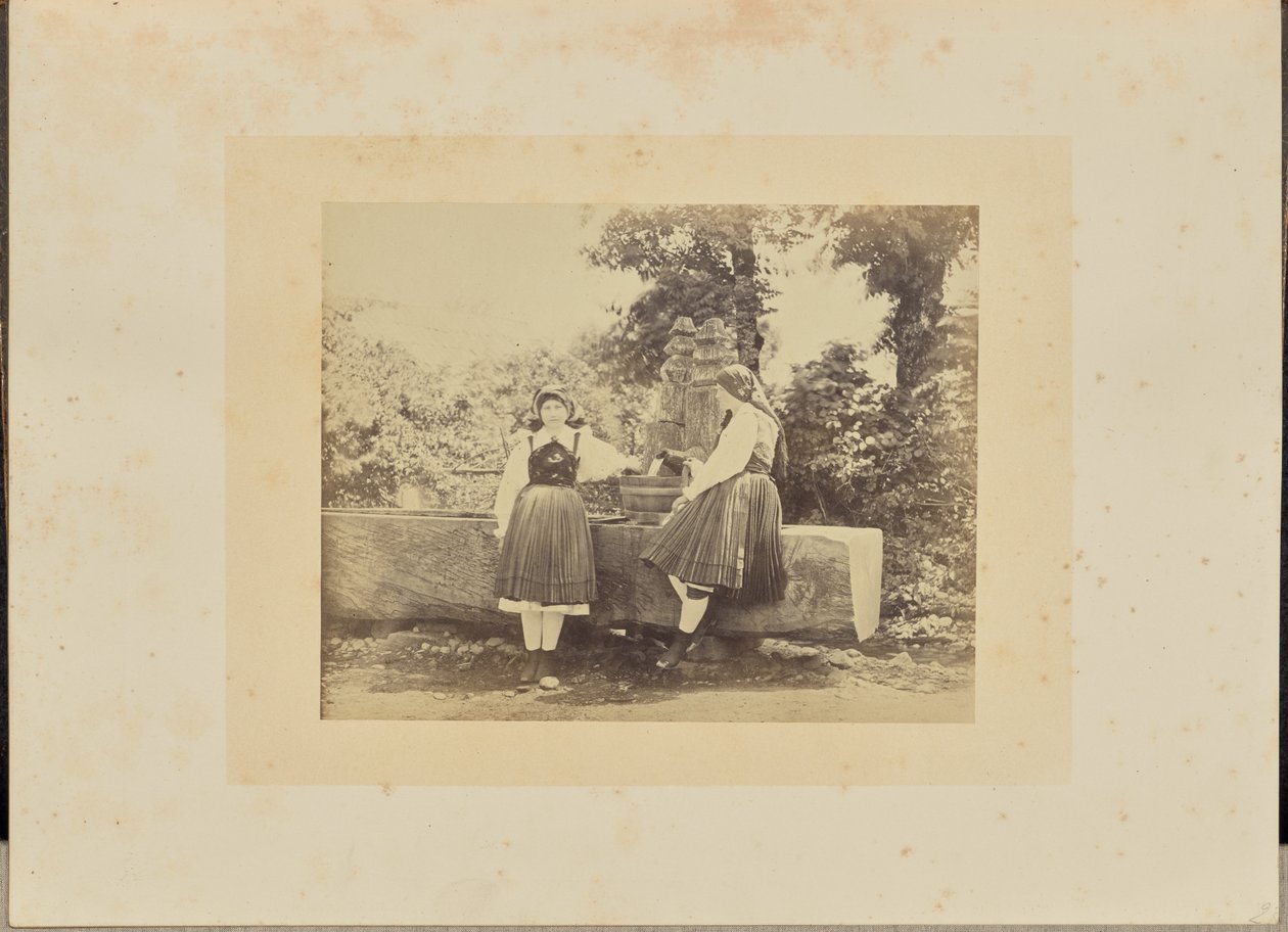 Slovenere fra Gail Thal i feriedragt, Kärnten af W.D. Howard and F.H. Lloyd