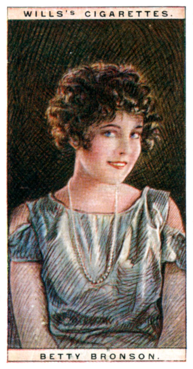 Betty Bronson 1906-1971, amerikansk filmstjerne, 1928. af WD and HO Wills