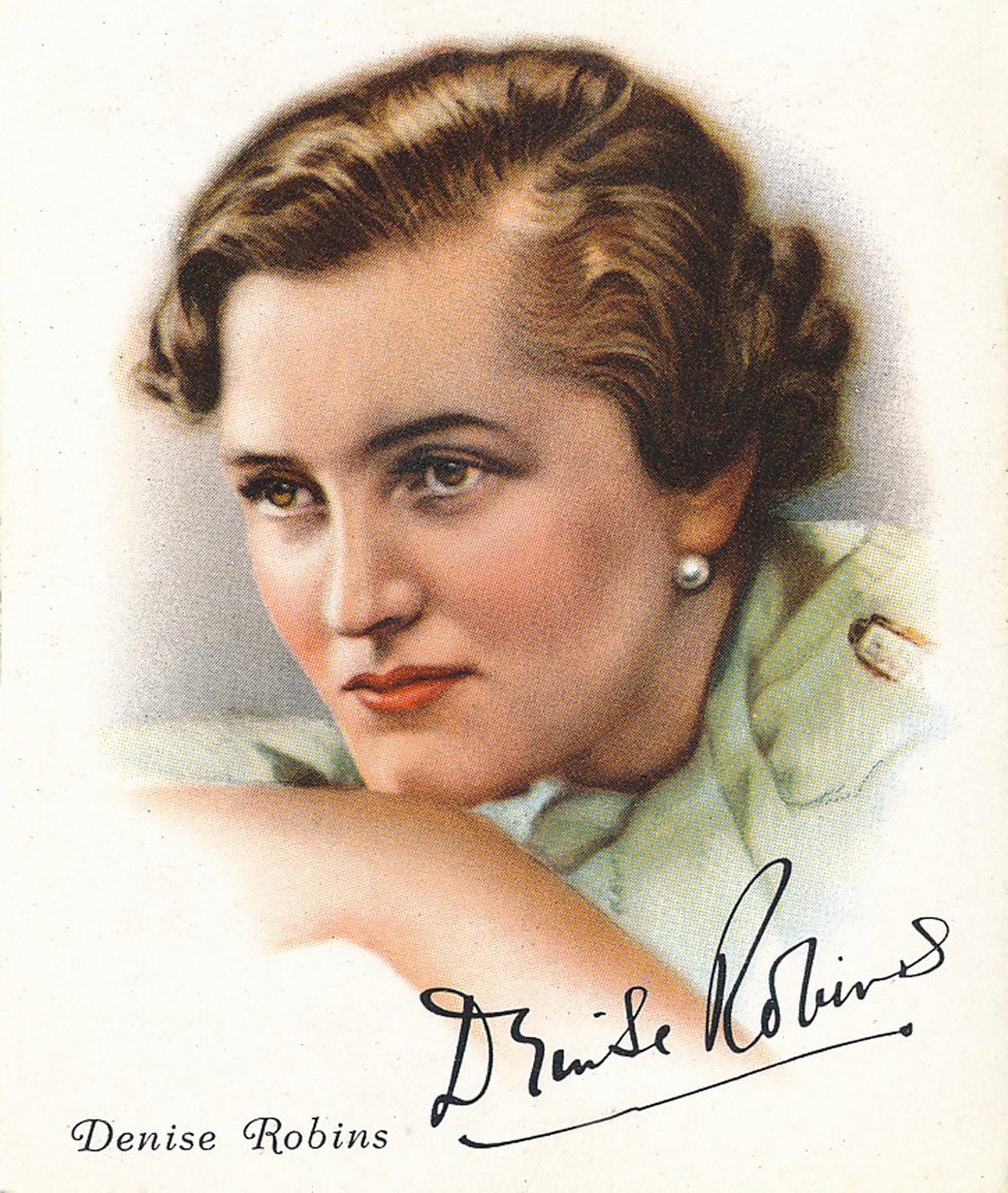 Denise Robins, 1937 af WD and HO Wills