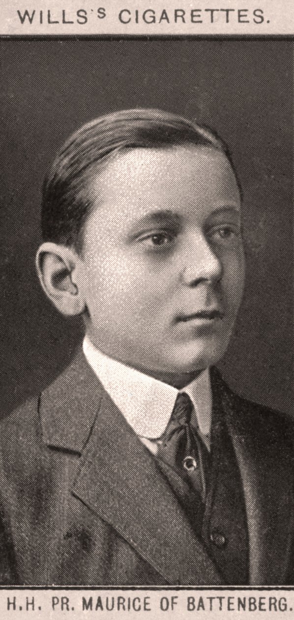 H.H, PR. Maurice af Battenberg, 1908. af WD and HO Wills
