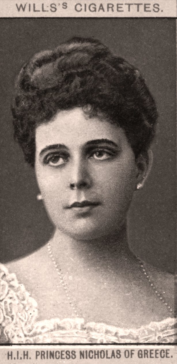 H.I.H. Prinsesse Nicholas af Grækenland, 1908. af WD and HO Wills