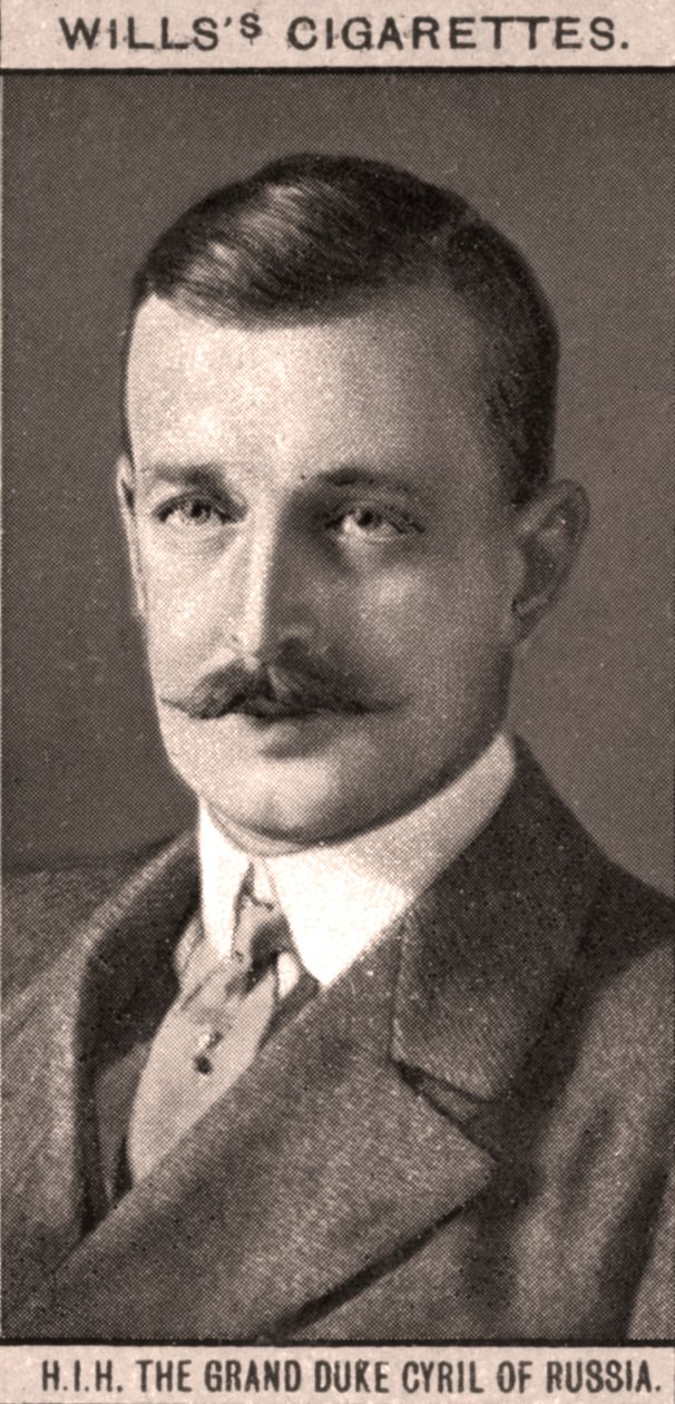 H.I.H Storhertug Cyril af Rusland, 1908. af WD and HO Wills