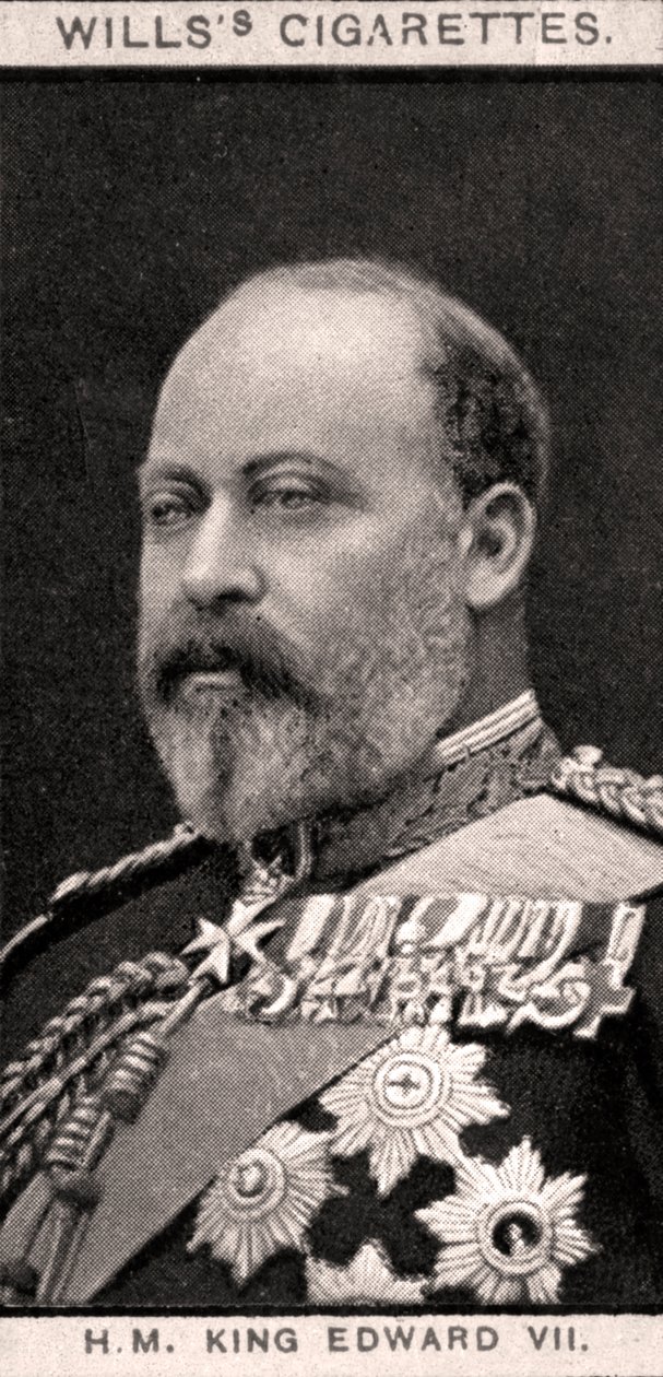 H.M. Kong Edward VII, 1908. af WD and HO Wills