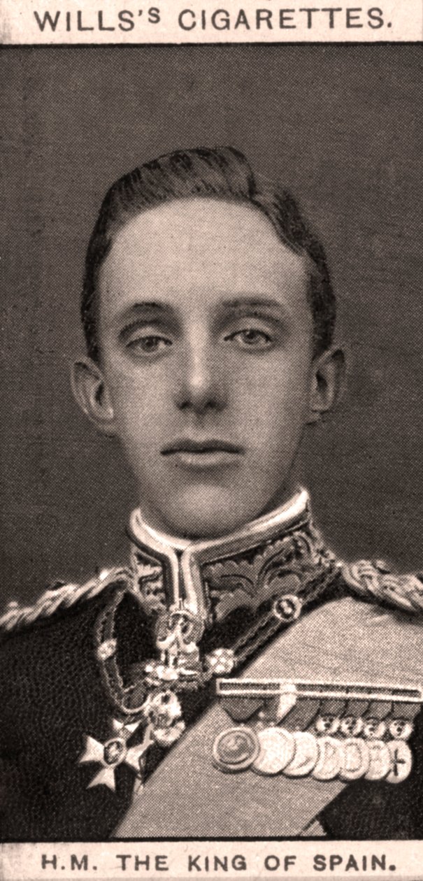 H.M. Kongen af Spanien, 1908. af WD and HO Wills