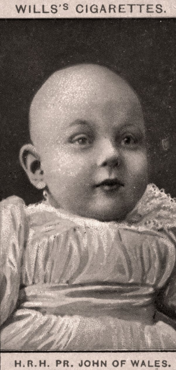 H.R.H, P.R, John of Wales, 1908. af WD and HO Wills