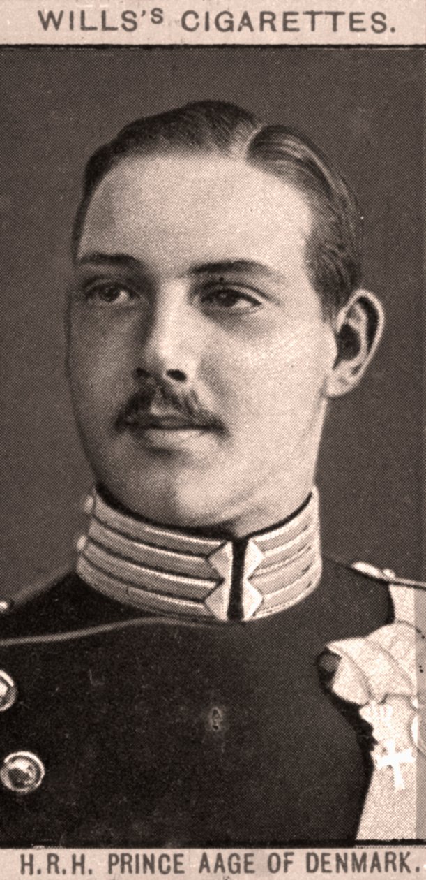 H.R.H Prins Aage af Danmark, 1908. af WD and HO Wills