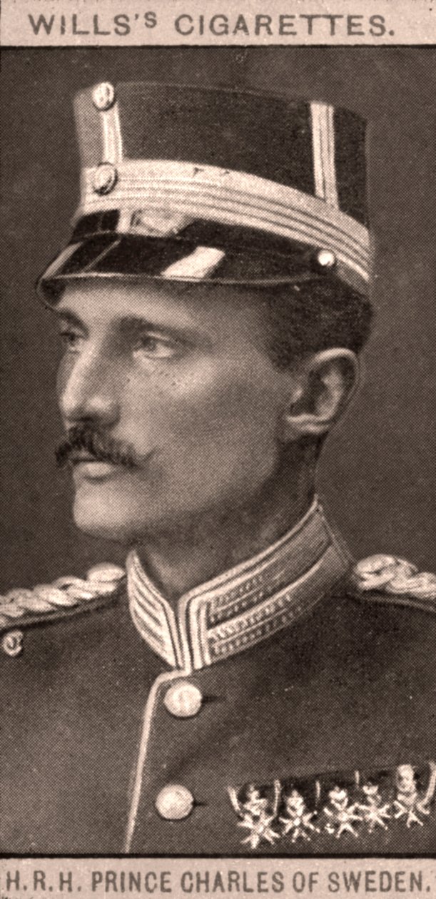 H.R.H Prins Charles af Sverige, 1908. af WD and HO Wills