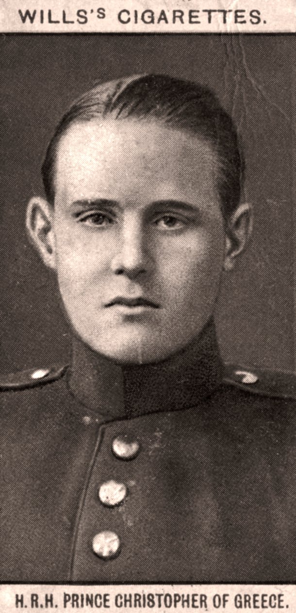 H.R.H Prins Christopher af Grækenland, 1908. af WD and HO Wills