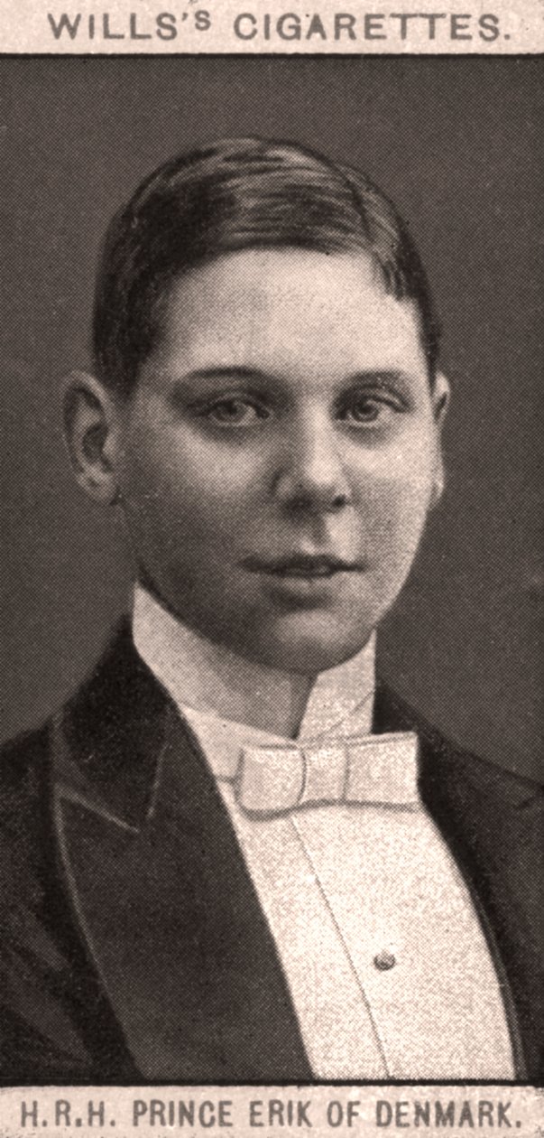H.R.H Prins Erik af Danmark, 1908. af WD and HO Wills
