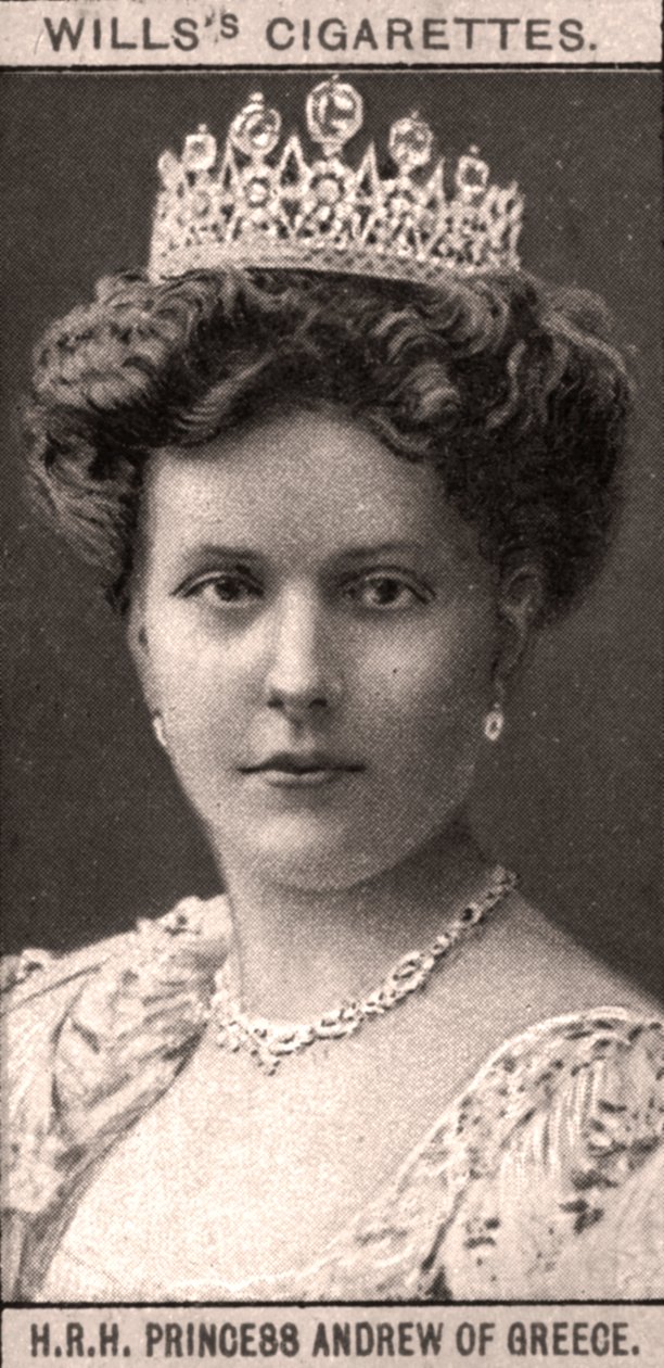 H.R.H. Prinsesse Andrew af Grækenland, 1908. af WD and HO Wills