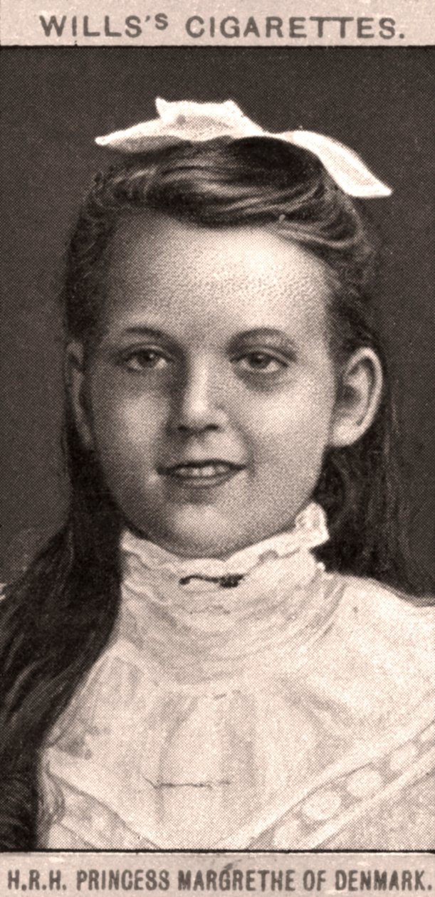 H.R.H Prinsesse Margrethe af Danmark, 1908. af WD and HO Wills