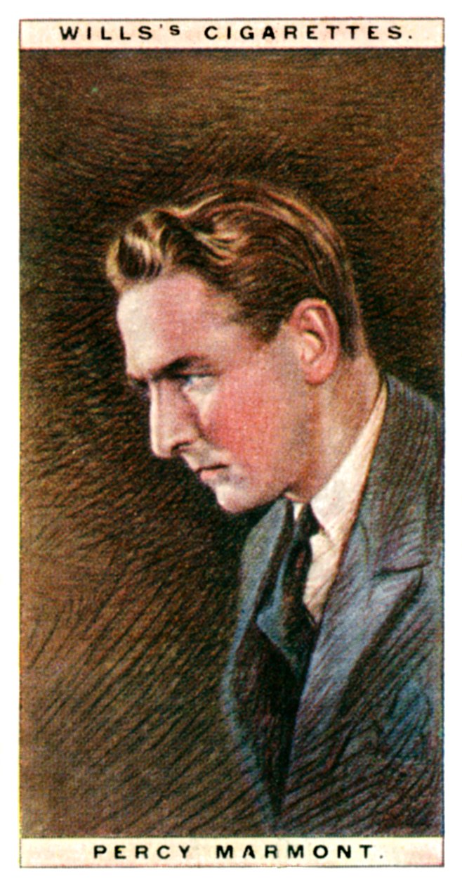 Percy Marmont 1883-1977, engelsk skuespiller, 1928. af WD and HO Wills