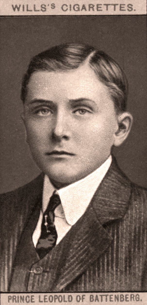 Prins Leopold af Battenberg, 1908. af WD and HO Wills