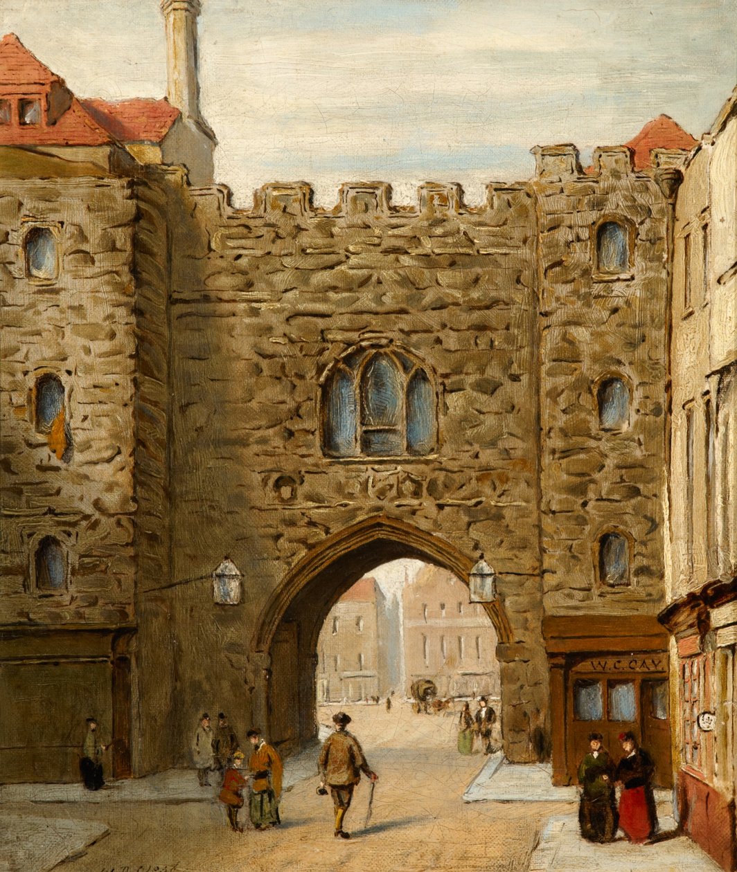 Johannesporten fra sydsiden af W.P. West