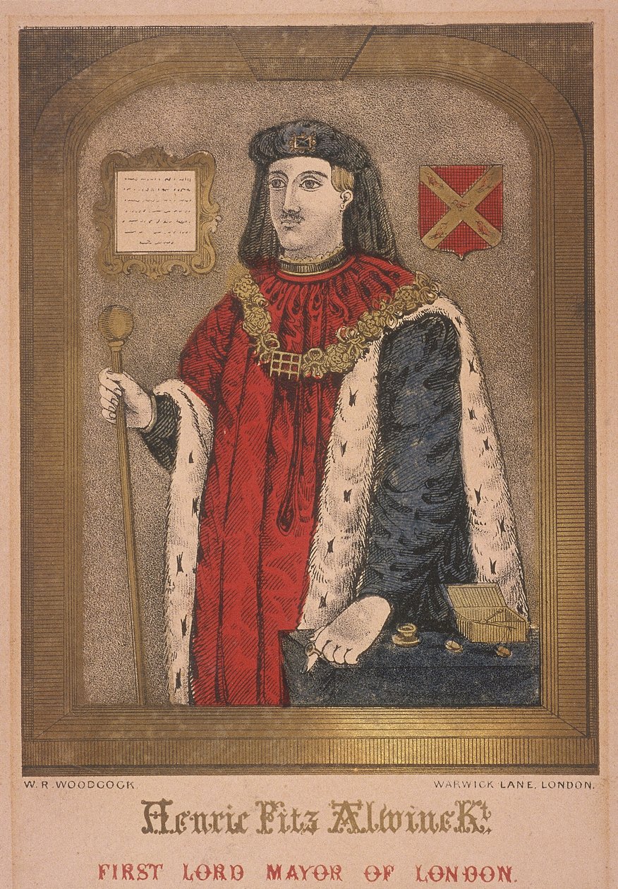 Henry Fitzailwin, c1850 af WR Woodcock