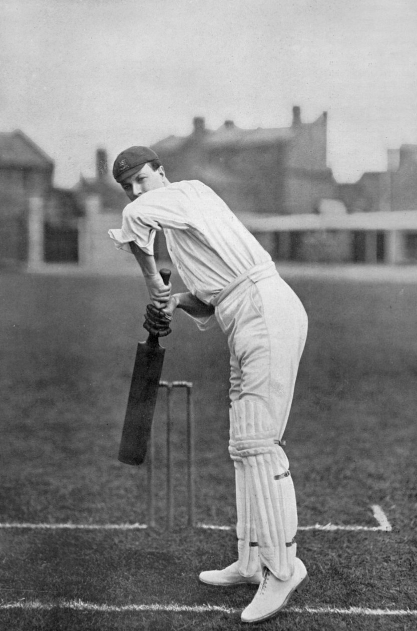 Mr P Perrin, Essex cricketspiller, c1899 af William Albert Rouch