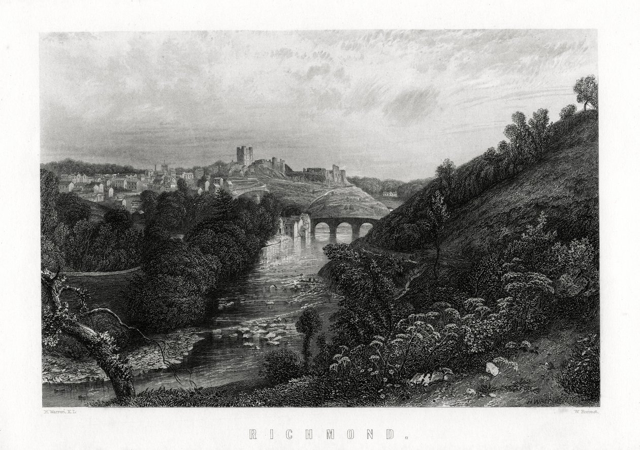 Richmond, London, 1883. af W. Forrest