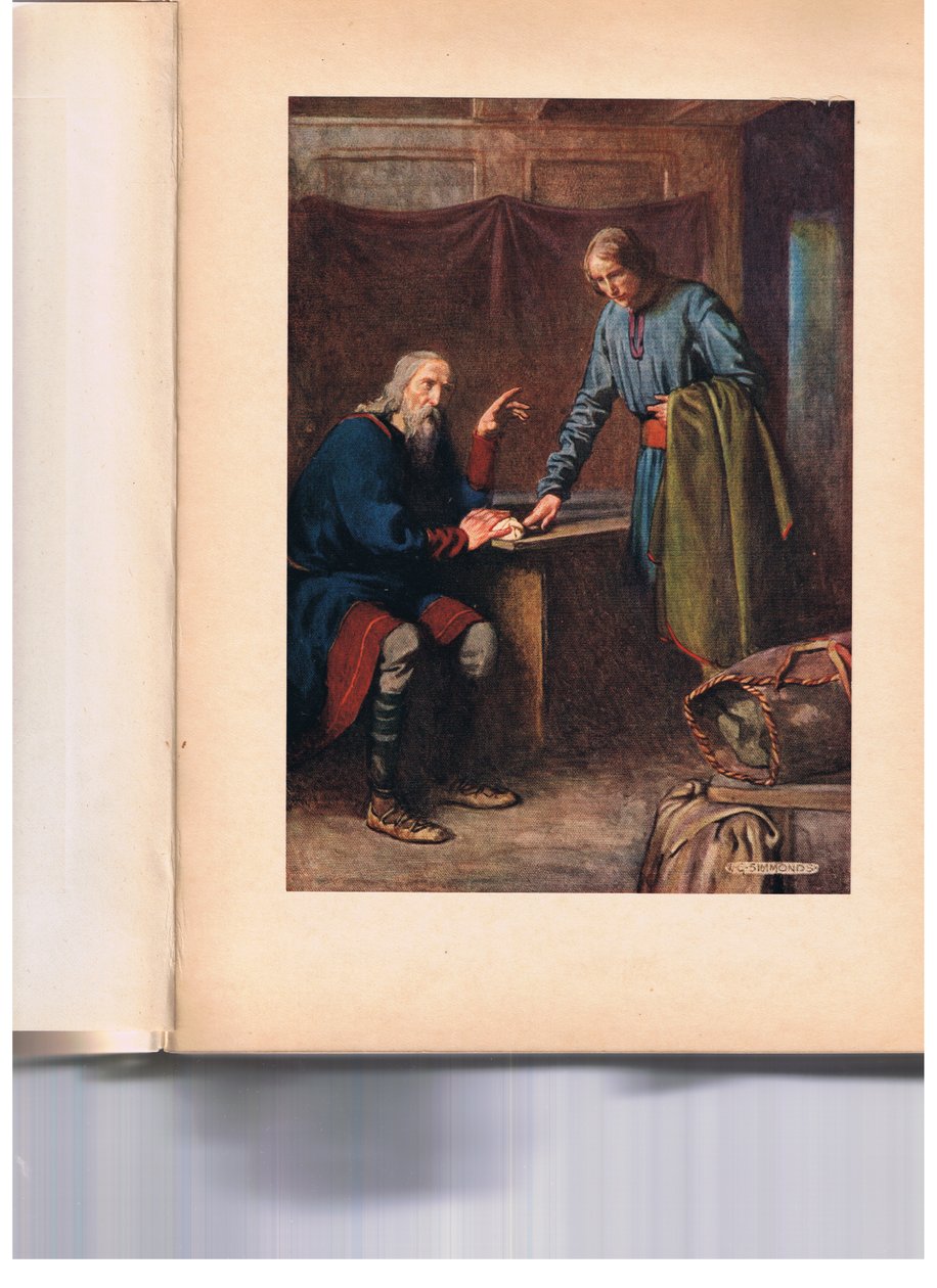 Polonius sender Reynaldo for at tjekke sin søn Laertes, fra 