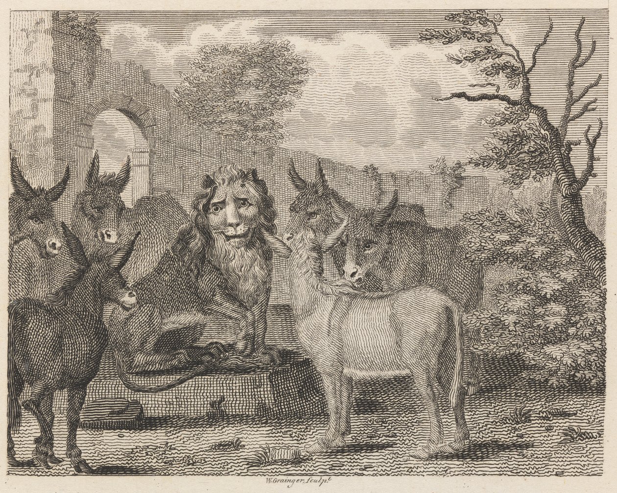 Løven og ungen af W. Grainger