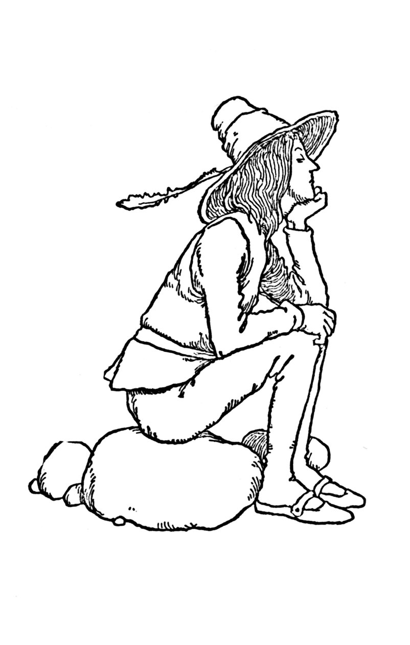 Åh! Kære Augustin, c1930 af William Heath Robinson