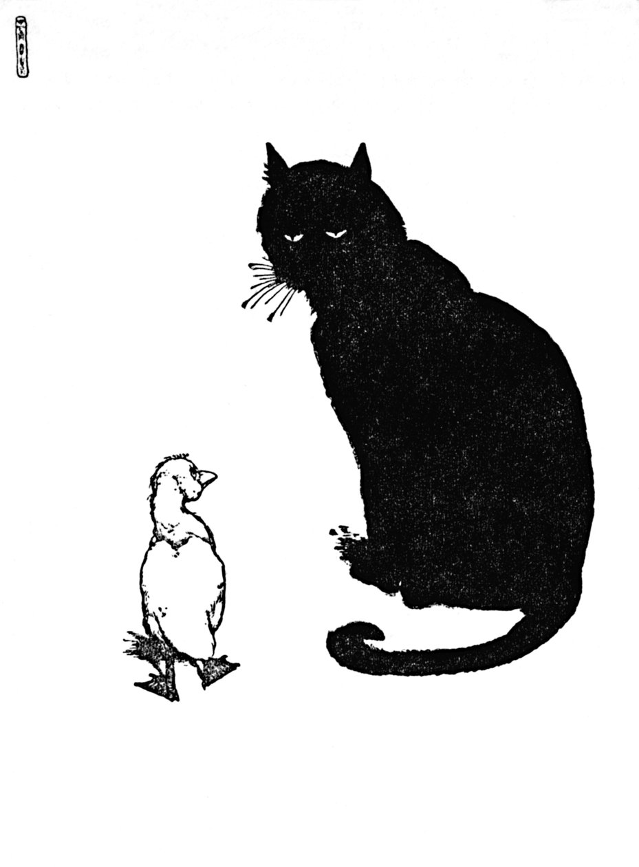 And The Cat Said, Can You Purr, c1930 af William Heath Robinson