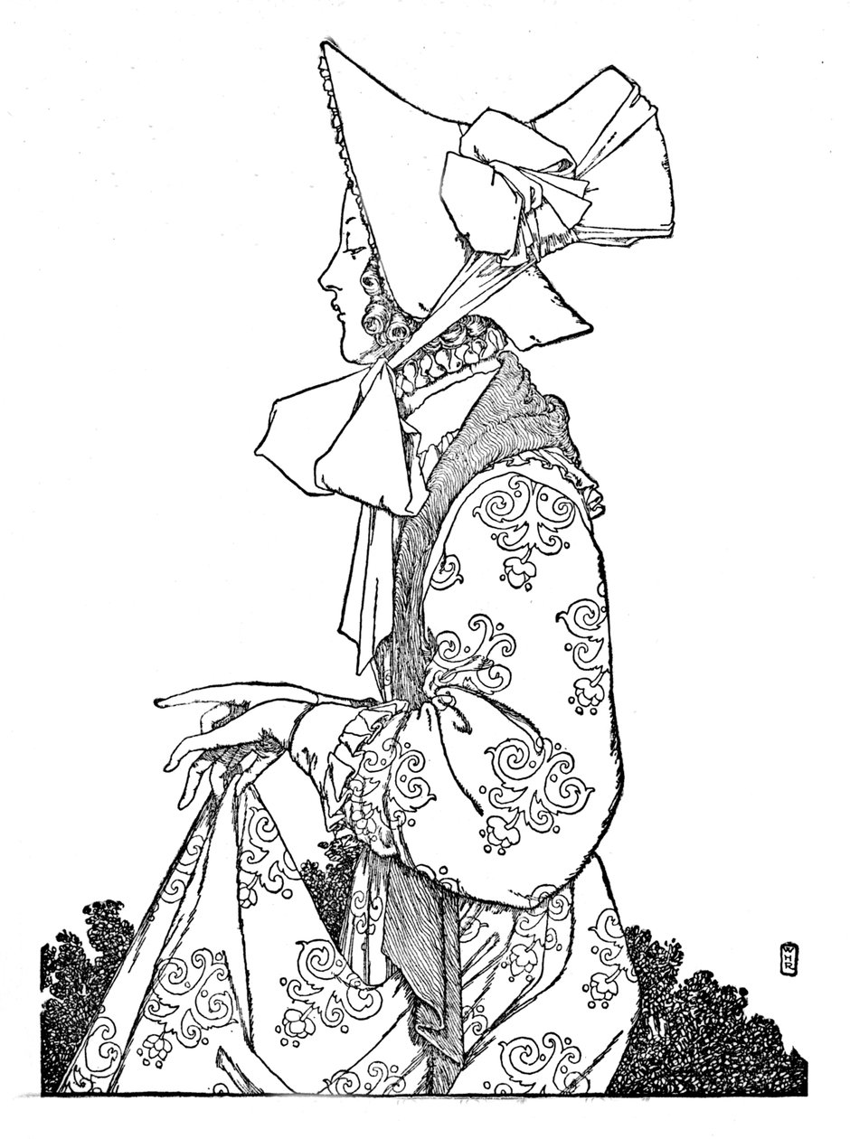 Karen, c1930 af William Heath Robinson