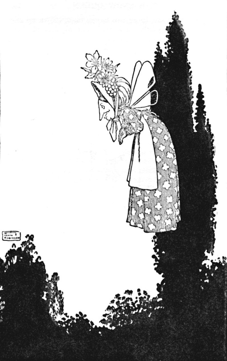 Elfin-kongens husholderske, c1930 af William Heath Robinson