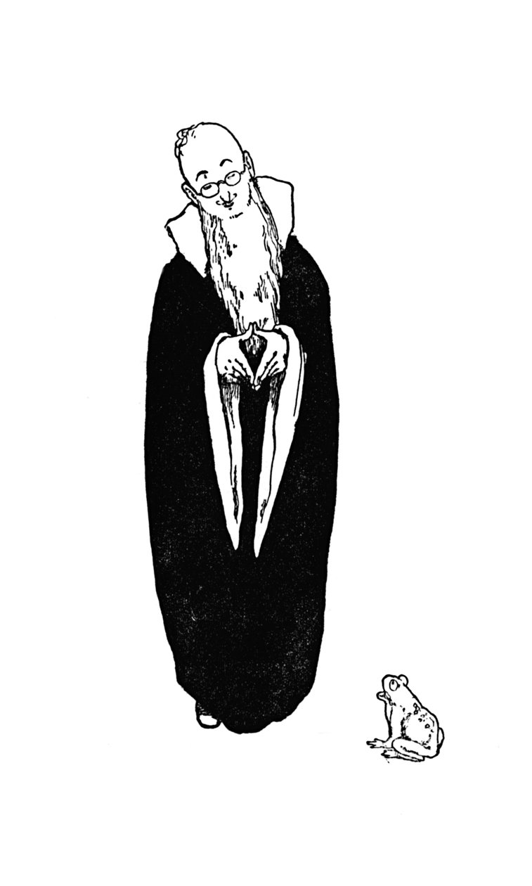 Den gamle rådmand, c1930 af William Heath Robinson