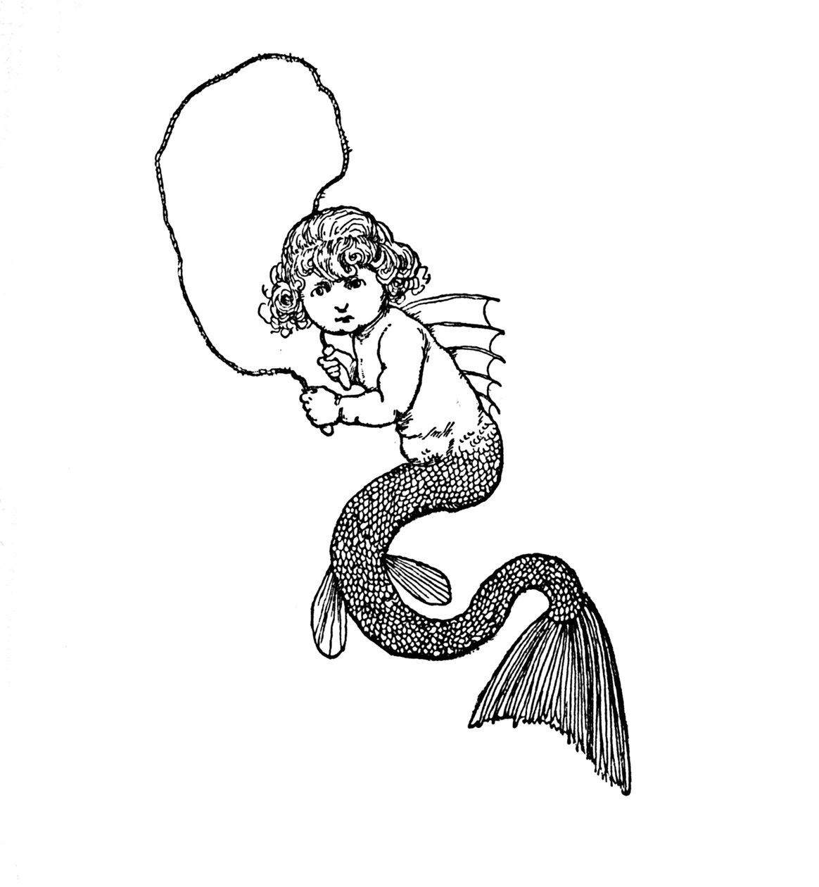Den yngste var den dejligste, c1930 af William Heath Robinson