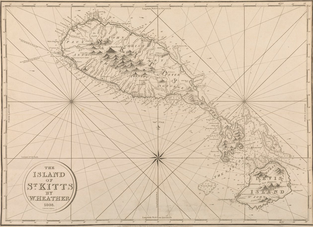 Planche fra Edward Barlows dagbog om hans liv til søs på kongeskibe, øst- og vestindiske skibe og andre handelsskibe fra 1659 til 1703. af W. Heather