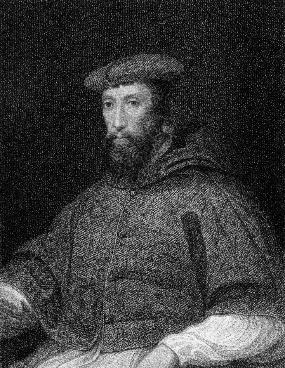 Kardinal Reginald Pole 1500-1558, ærkebiskop af Canterbury, 1824. af W. Holl