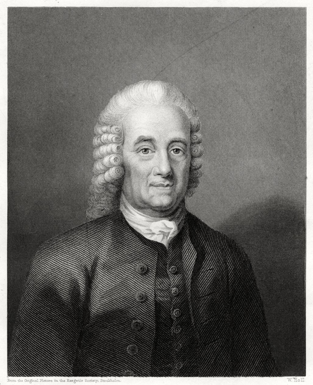 Emanuel Swedenborg, svensk filosof, mystiker og kosmolog, 1884 af W. Holl