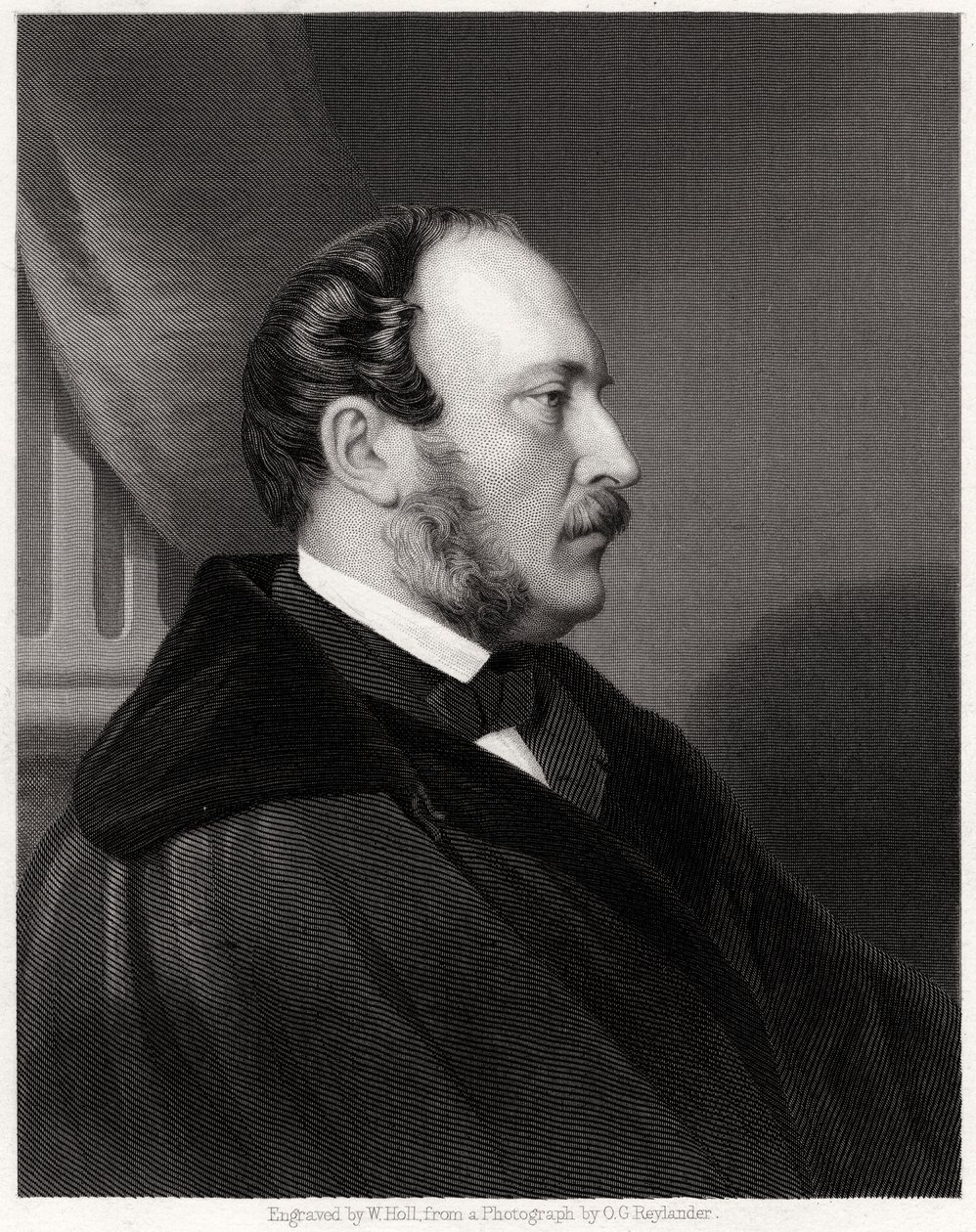 HKH Prins Albert, 1800-tallet af W. Holl