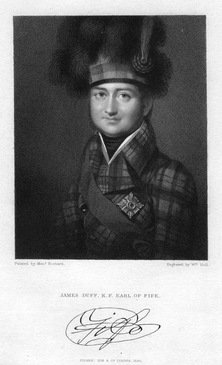 James Duff 1729-1809, 2. jarl af Fife, 1830. af W. Holl