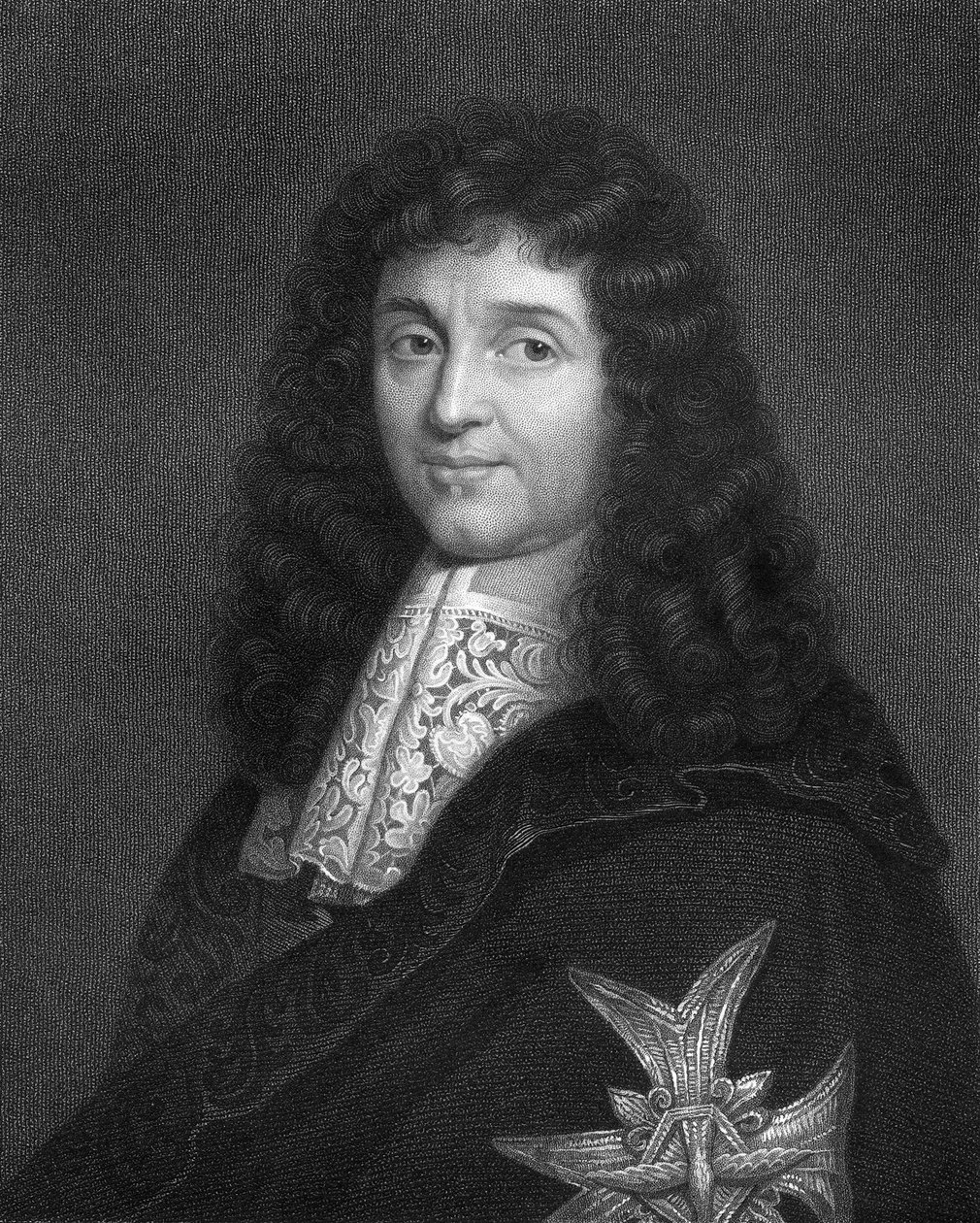 Jean-Baptiste Colbert, fransk statsmand fra det 17. århundrede, 1836. af W. Holl