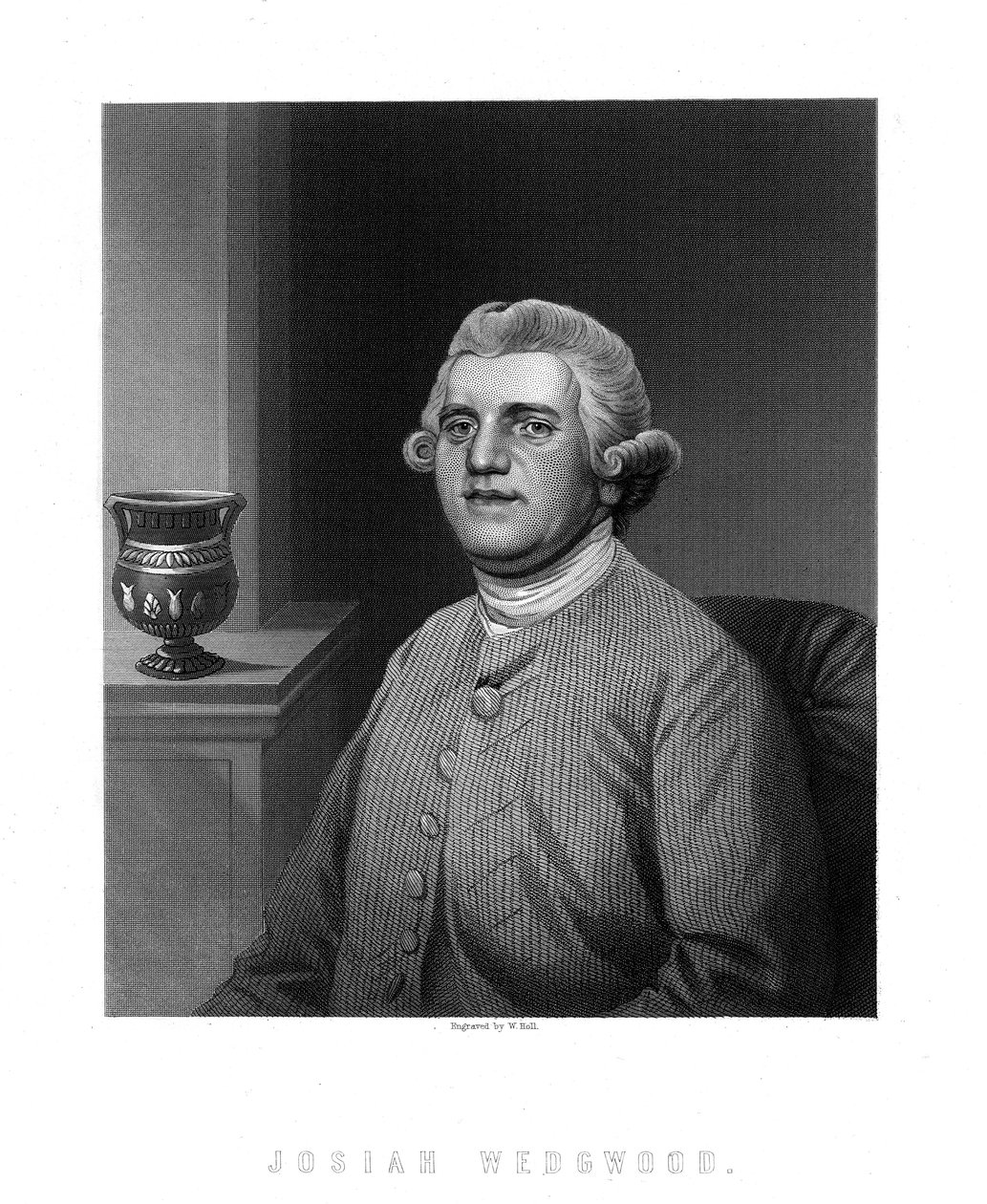 Josiah Wedgwood, engelsk industrimand og keramiker af W. Holl